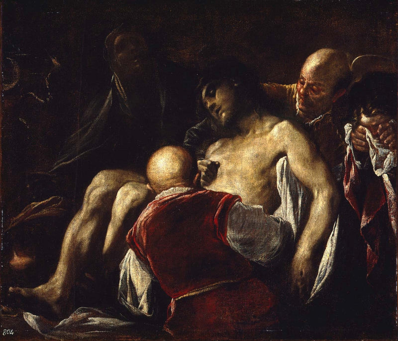 De begrafenis van Christus - Luca Giordano