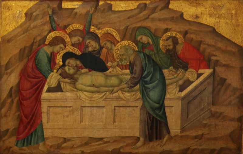 De begrafenis van Christus - Ugolino di Nerio