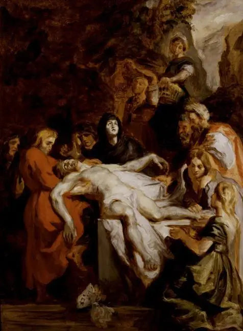 De ter aarde bestelling - Eugène Delacroix