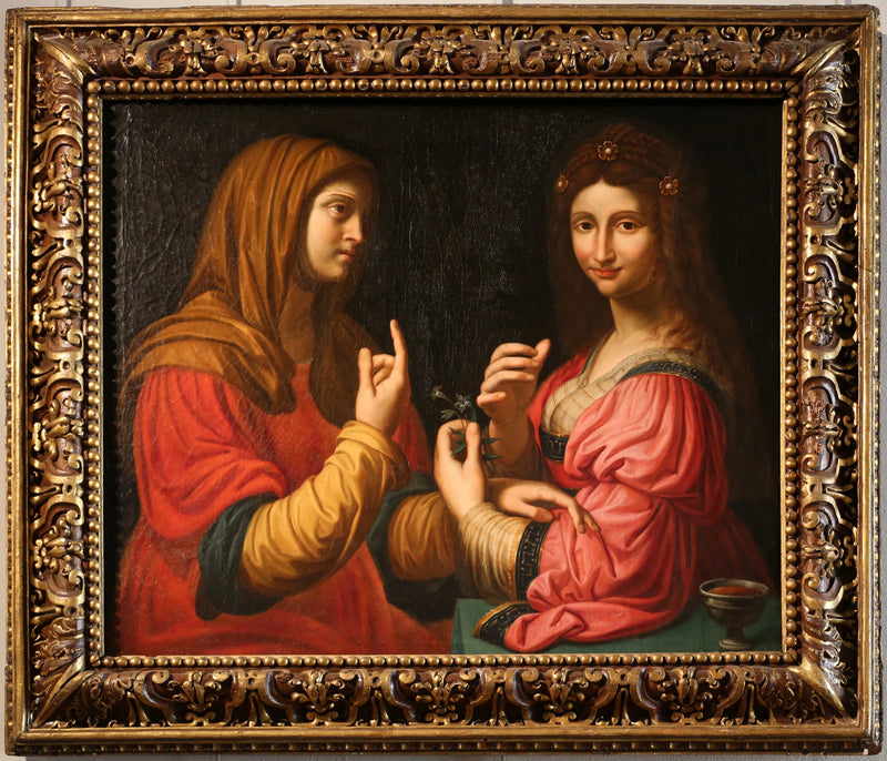 De bescheidenheid en de ijdelheid - Bernardino Luini