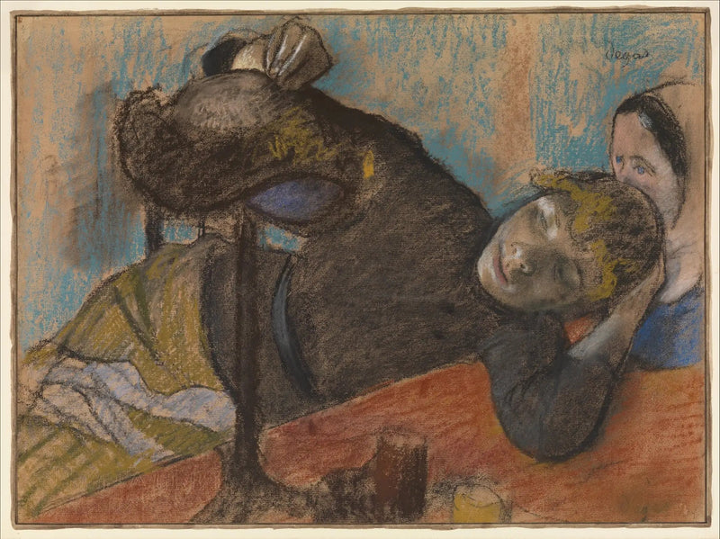 De hoedenmaker - Edgar Degas
