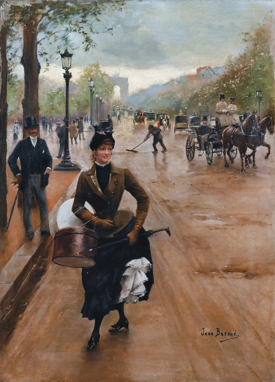 De Modiste op de Champs-Élysées - Jean Béraud

Source:
La Modiste sur les Champs-Élysées - Jean Béraud