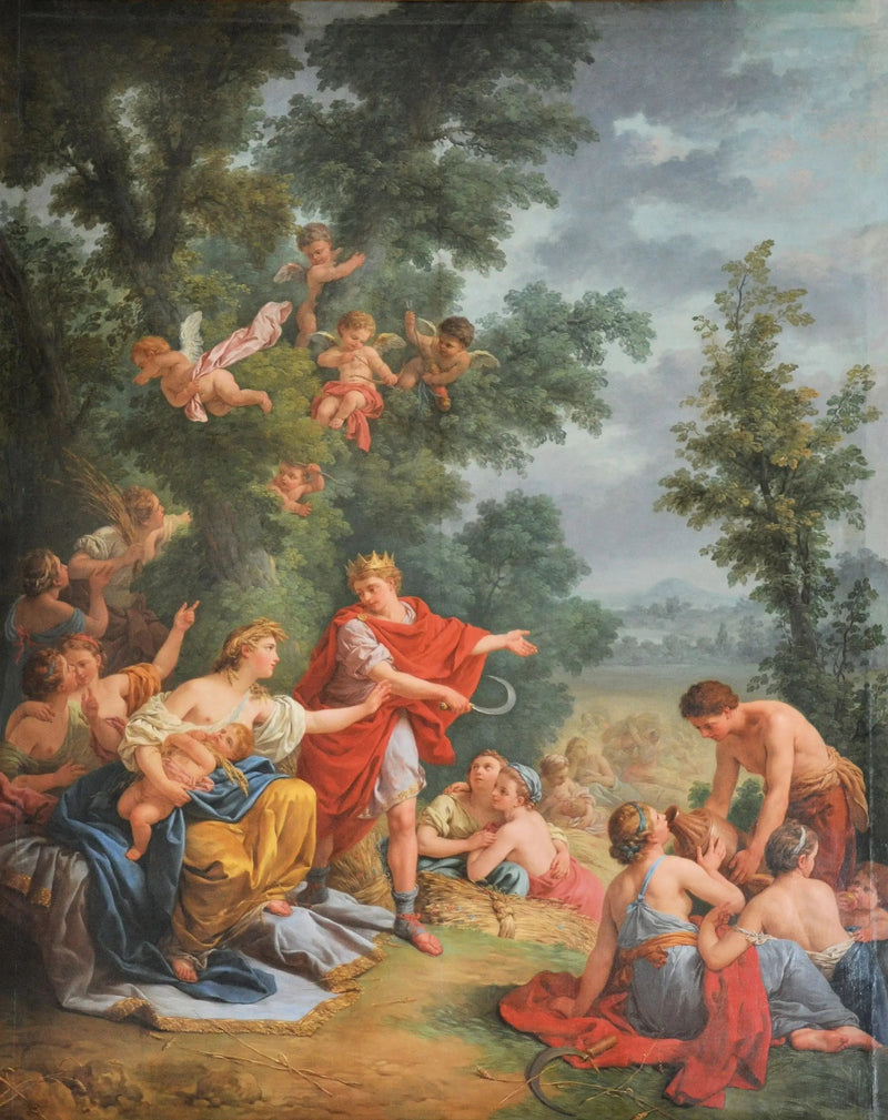 De oogst, of Ceres en Triptoleme - Louis Jean François Lagrenée

Source:
La moisson, ou Cérès et Triptolème - Louis Jean François Lagrenée