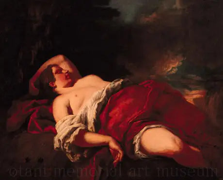 De slapende maaimachine - Gustave Courbet