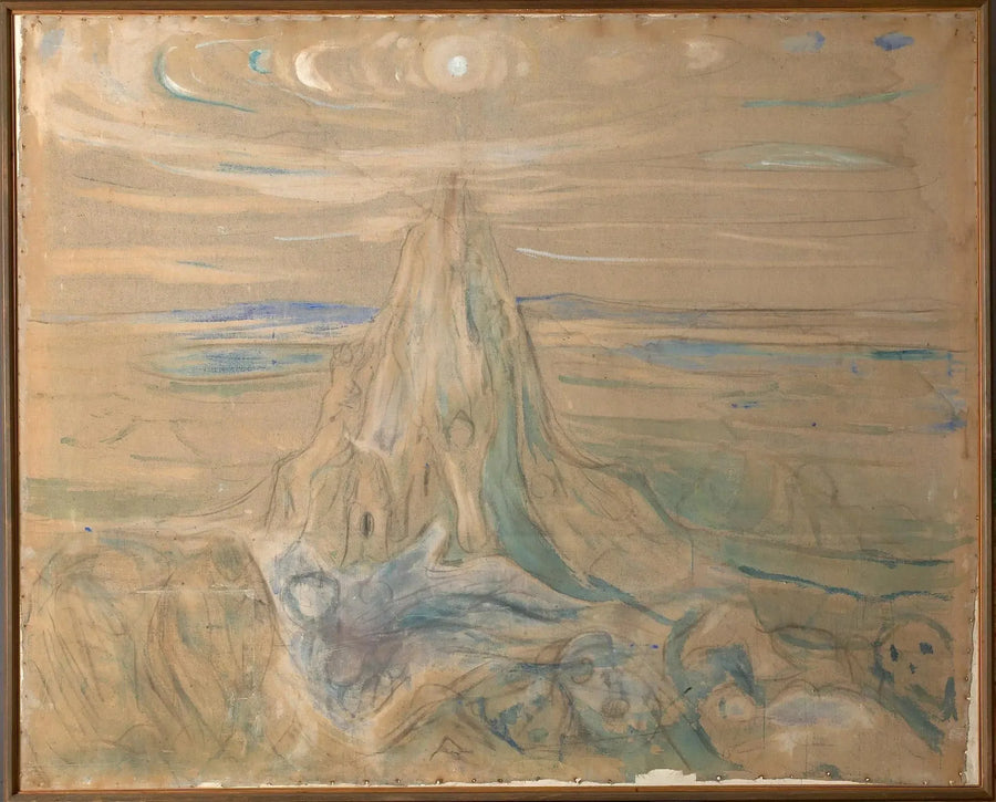 De menselijke berg - Edvard Munch