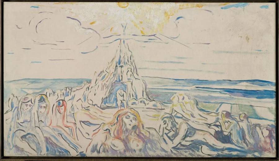 De menselijke berg - Edvard Munch