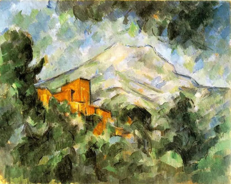 De Montagne Sainte-Victoire en Château Noir - Paul Cézanne