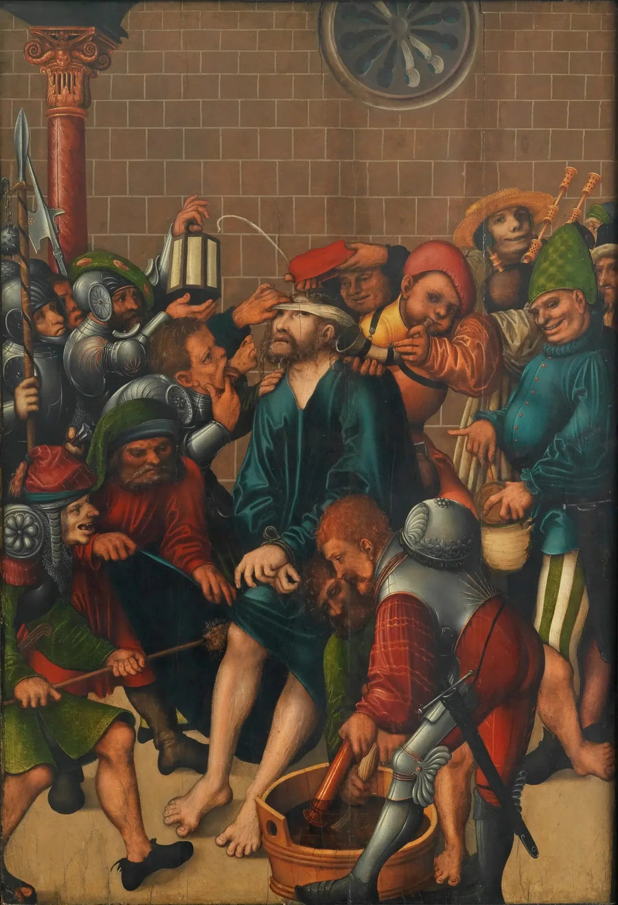 De spot van Christus - Lucas Cranach de Oudere