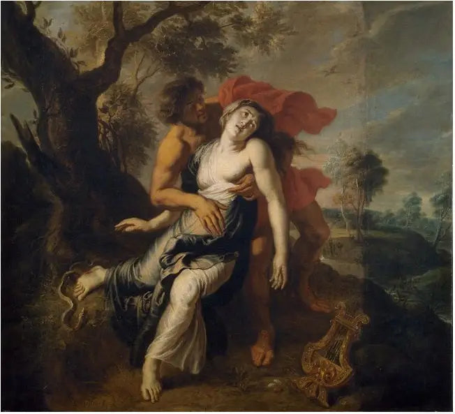 De Dood van Eurydice - Peter Paul Rubens