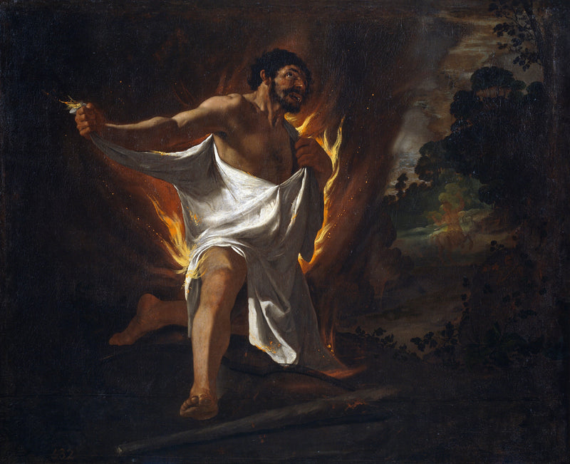 De dood van Hercules - Francisco de Zurbarán
