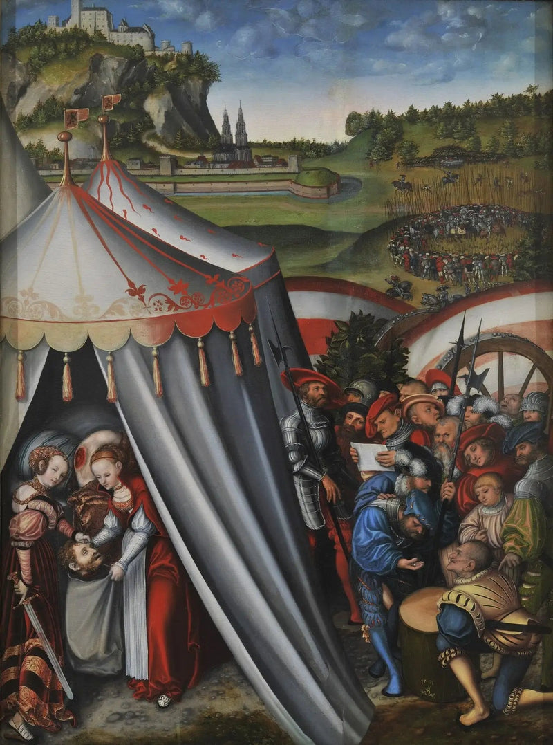 De dood van Holofernes - Lucas Cranach de Oudere