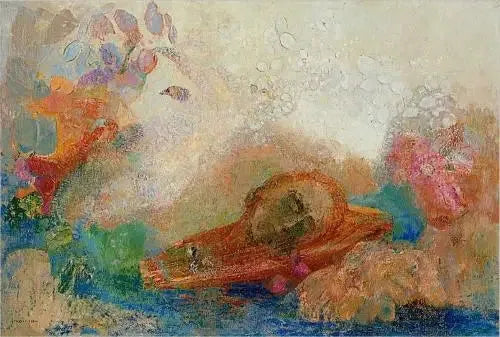 De dood van Orpheus - Odilon Redon