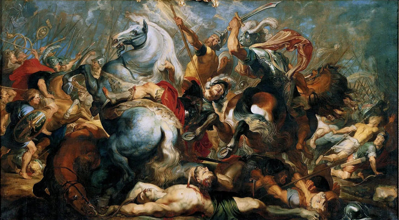 De dood van Decius Mus - Peter Paul Rubens