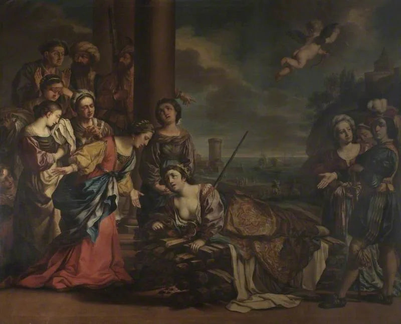 De dood van Dido - Guercino