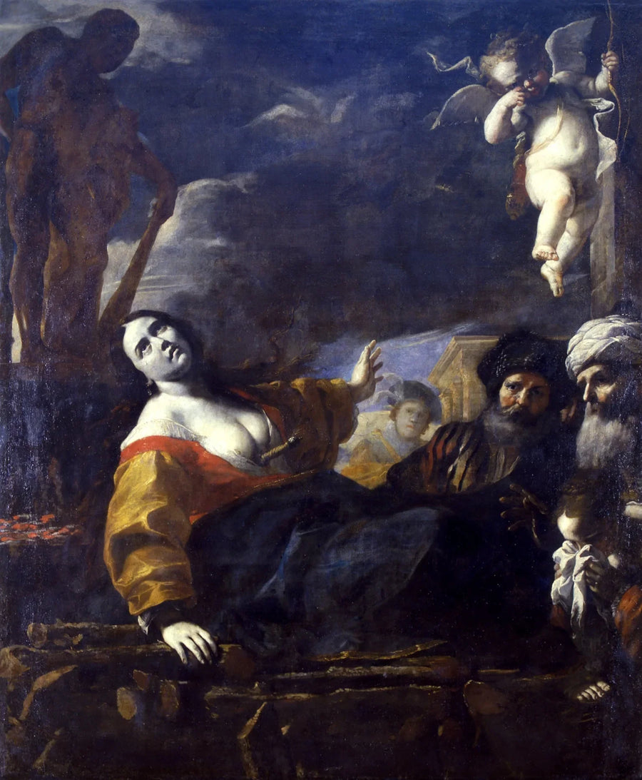 De dood van Dido - Mattia Preti
