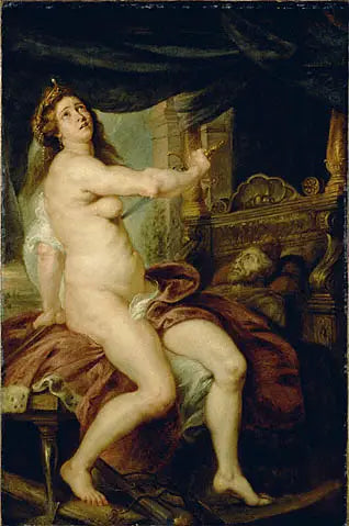 De Dood van Dido - Peter Paul Rubens