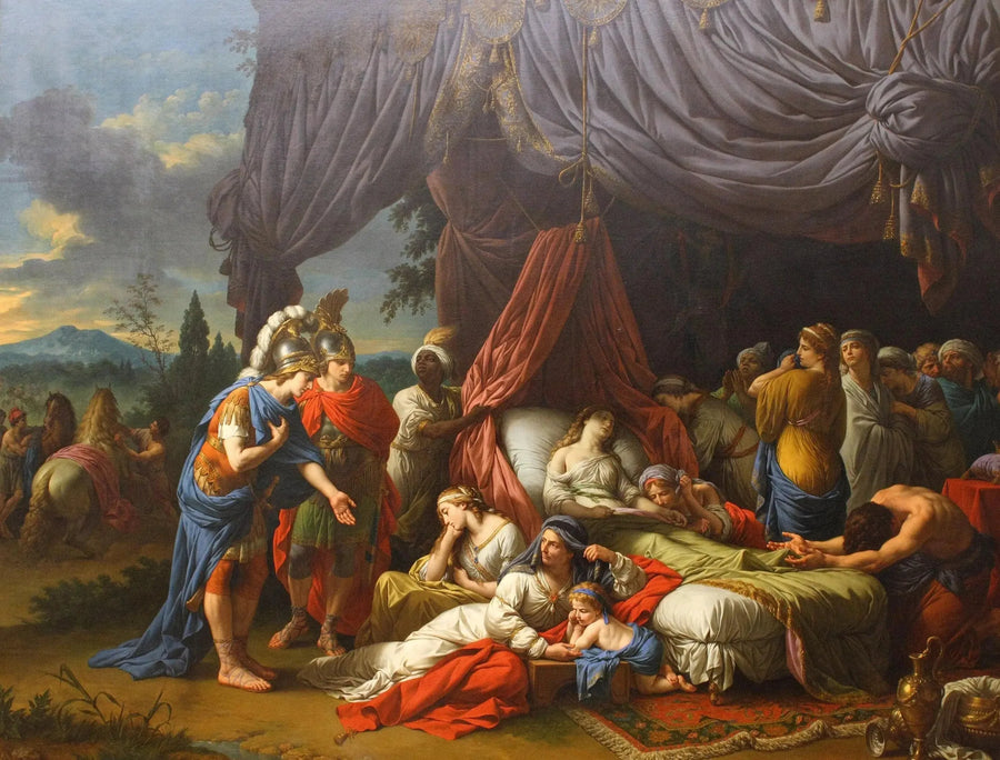 De dood van de vrouw van Darius - Louis Jean François Lagrenée

Source:
La mort de la femme de Darius - Louis Jean François Lagrenée