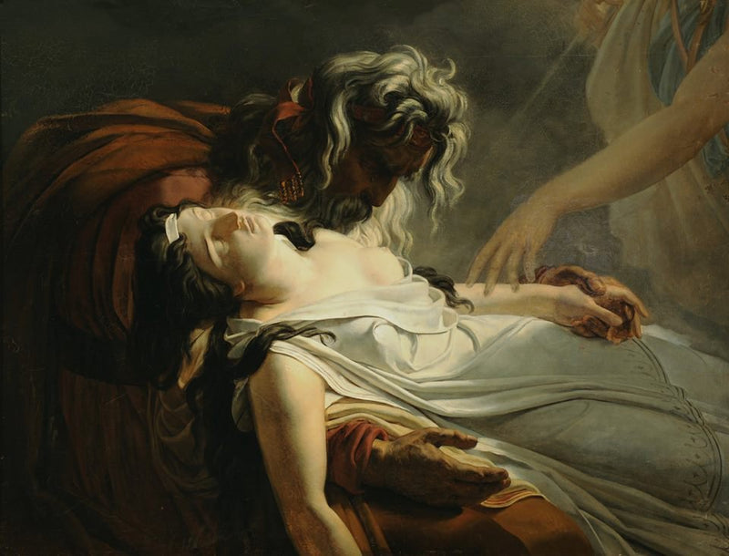 De dood van Malvina - Ary Scheffer