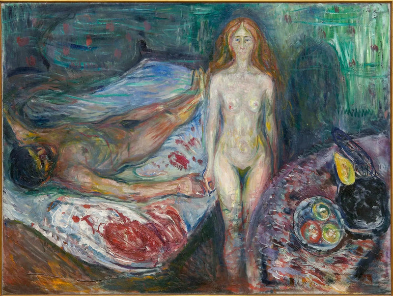 De Dood van Marat - Edvard Munch