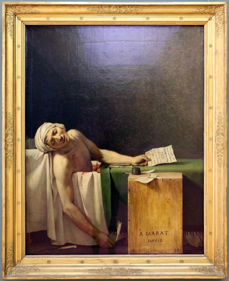 De Dood van Marat - Jacques-Louis David