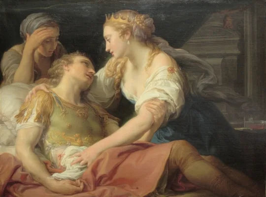 De dood van Marcus Antonius - Pompeo Batoni