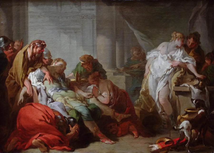 De dood van Méléagre - François Boucher
