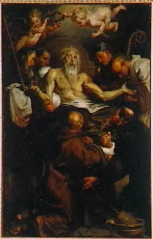 De dood van Sint-Antonius Abt - Peter Paul Rubens