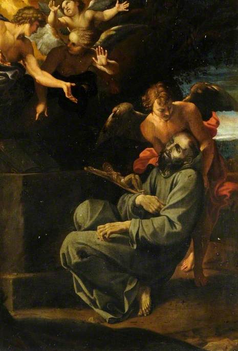 De Dood van Sint-Franciscus (De Extase van Sint-Franciscus) - Annibale Carracci