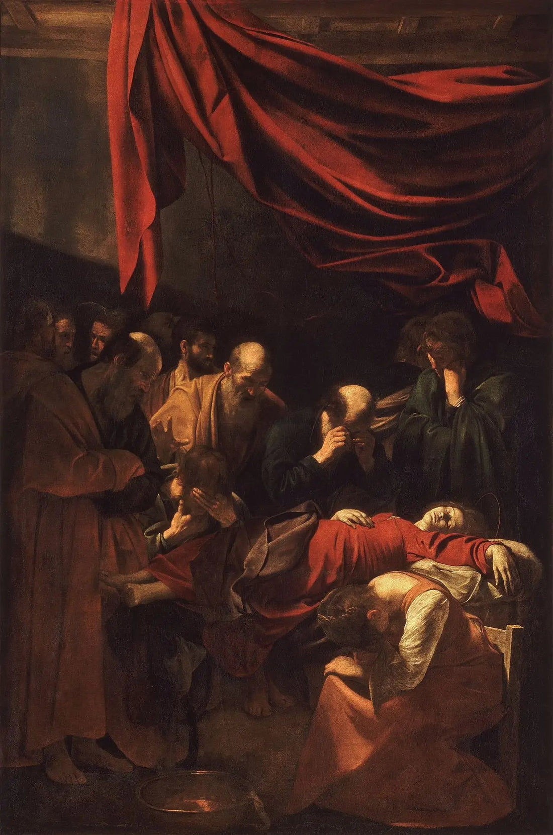 De Dood van de Maagd - Caravaggio