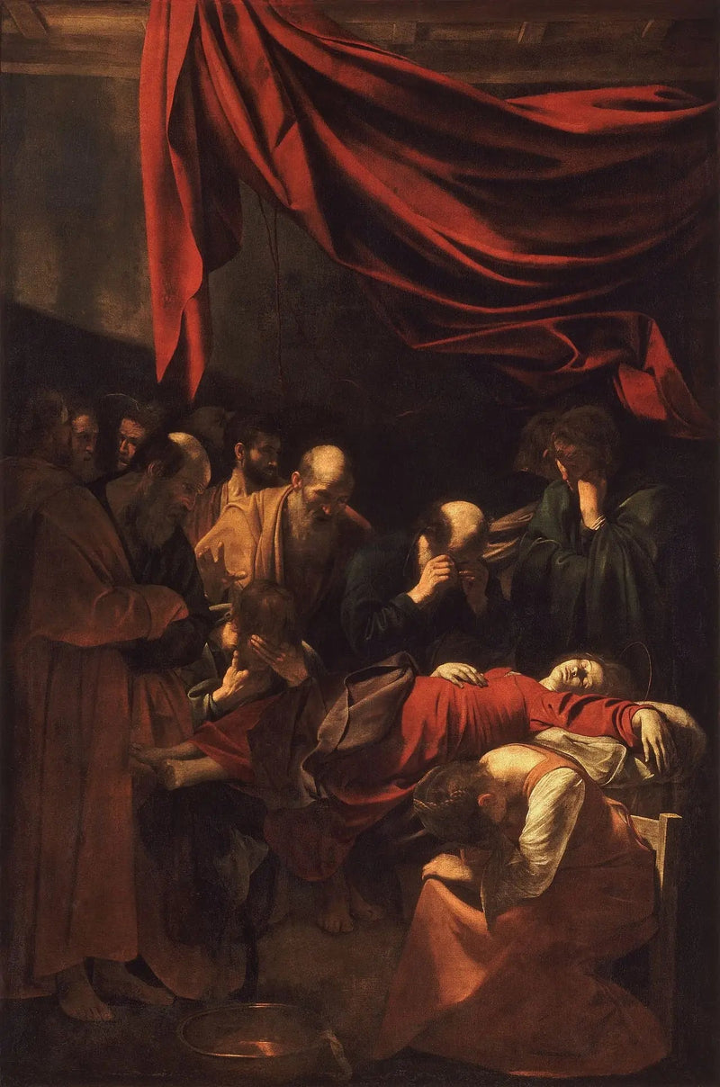 De Dood van de Maagd - Caravaggio