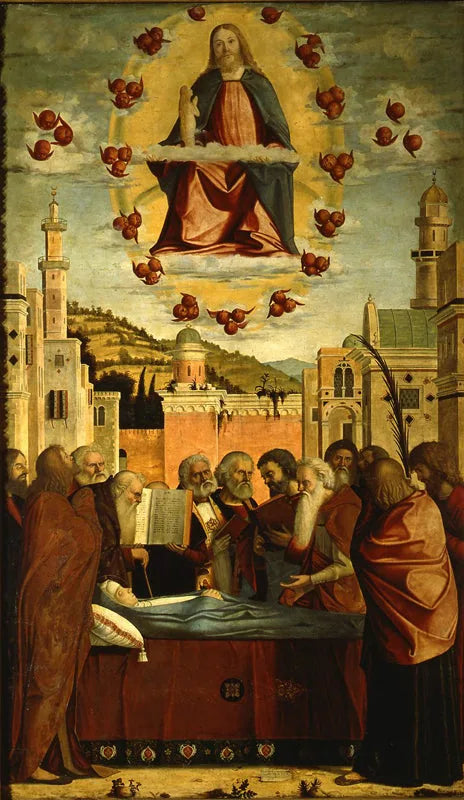 De Dood van de Maagd door Carpaccio - Vittore Carpaccio