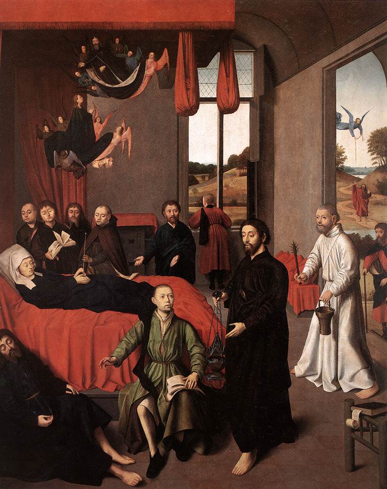 De Dood van de Maagd - Petrus Christus