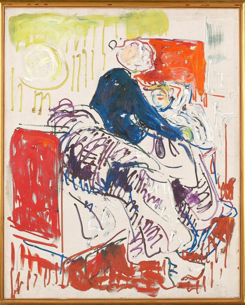 De Dood van de Boheemse - Edvard Munch