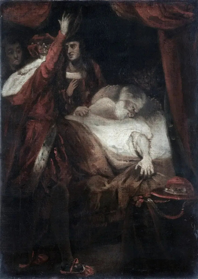 De dood van kardinaal Beaufort - Joshua Reynolds

Source:
La mort du cardinal Beaufort - Joshua Reynolds