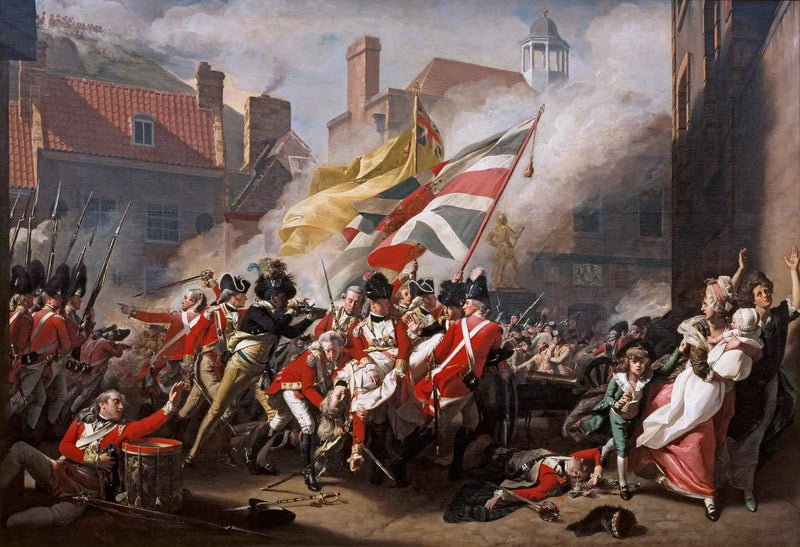 De dood van majoor Peirson, op 6 januari 1781 - John Singleton Copley

Source:
La mort du major Peirson, le 6 janvier 1781 - John Singleton Copley