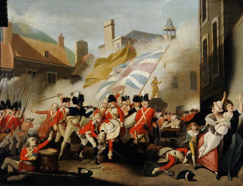 De dood van majoor Peirson, op 6 januari 1781 - John Singleton Copley

Source:
La mort du major Peirson, le 6 janvier 1781 - John Singleton Copley