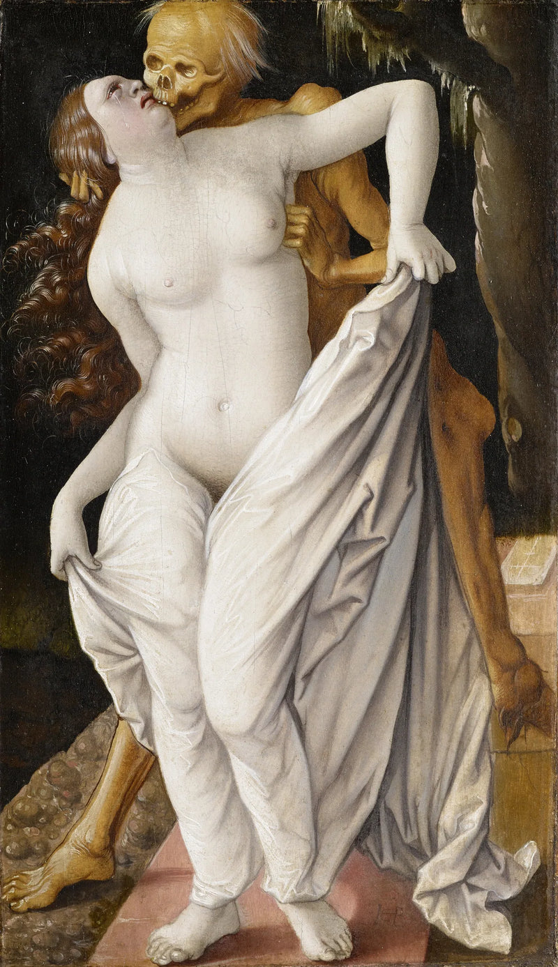 De dood en de vrouw - Hans Baldung Grien
