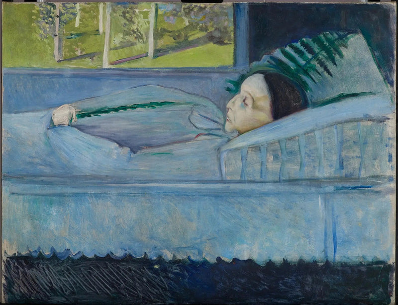 De Dood en de Lente - Edvard Munch