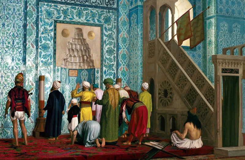 De Blauwe Moskee - Jean-Léon Gérôme