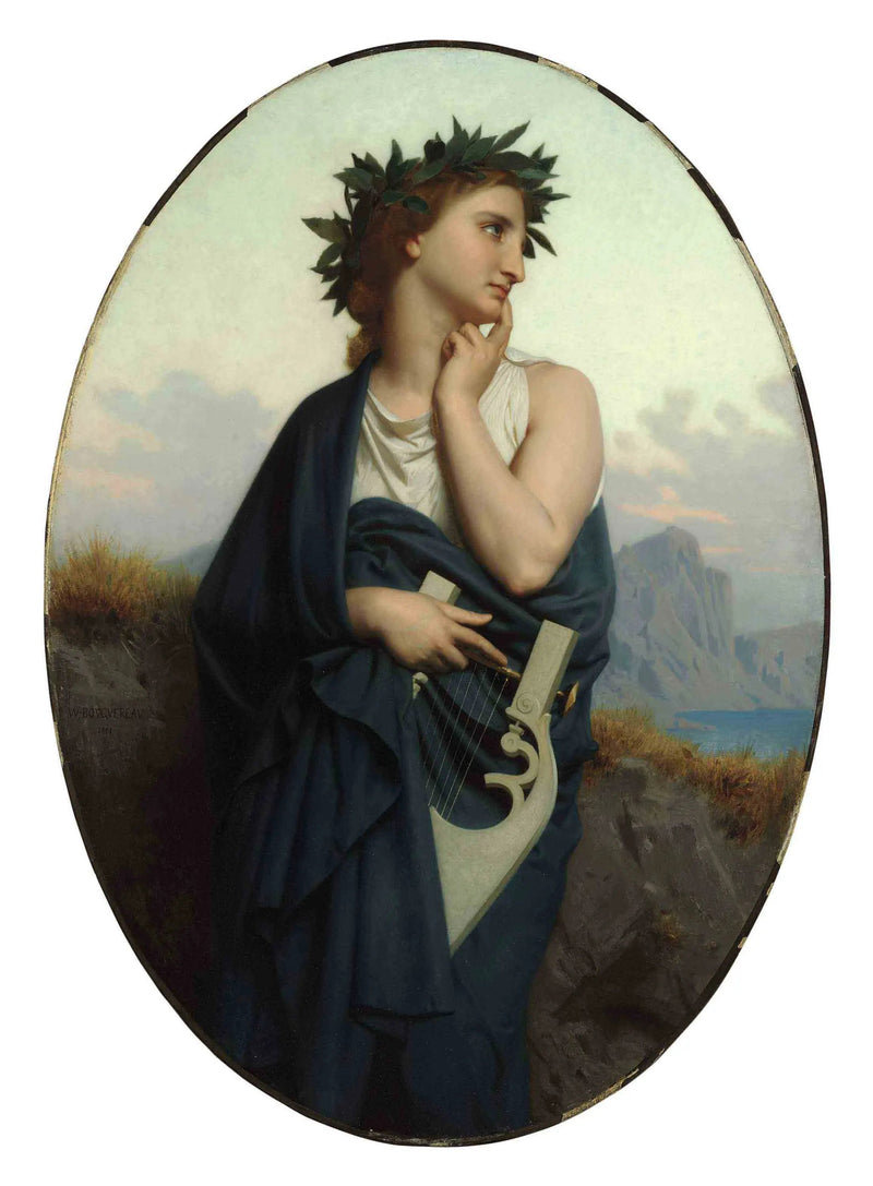 De Muze (Philomèle) - Bouguereau