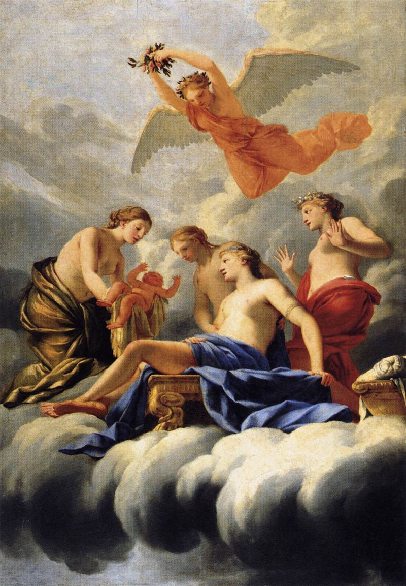 De Geboorte van de Liefde - Eustache Le Sueur