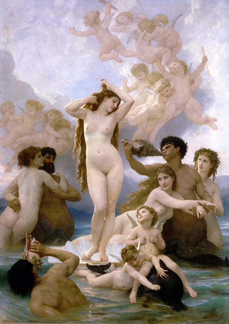 De Geboorte van Venus - Bouguereau