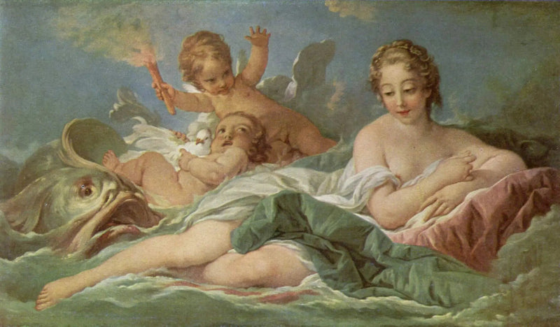 De Geboorte van Venus - François Boucher