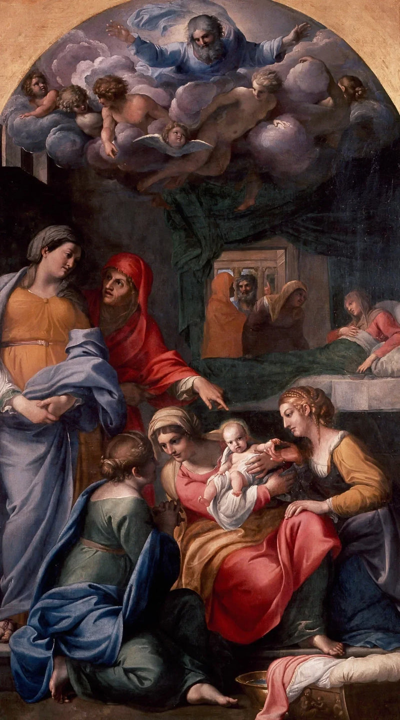 De Geboorte van de Maagd - Annibale Carracci