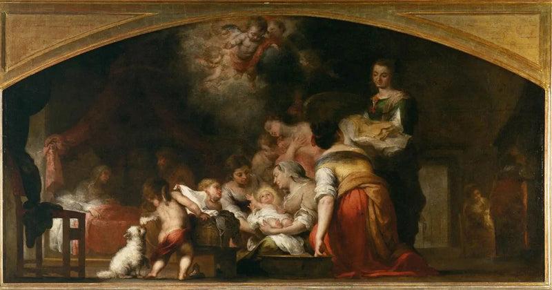 De Geboorte van de Maagd - Bartolomé Esteban Murillo

Source:
La Naissance de la Vierge - Bartolomé Esteban Murillo