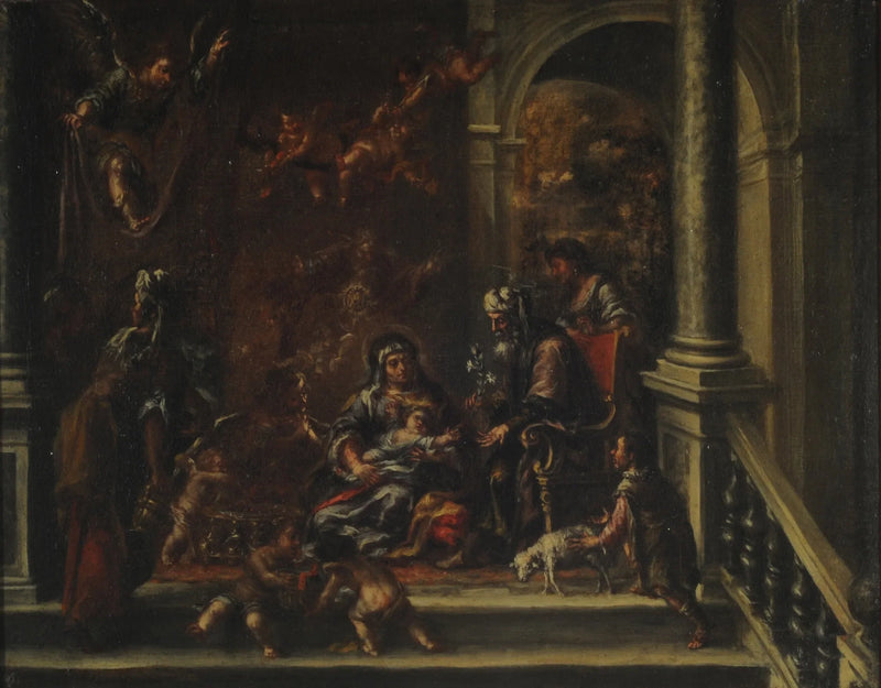 De geboorte van de Maagd - Juan de Valdés Leal