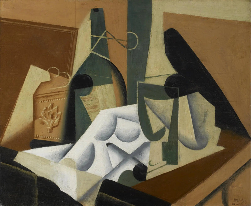 De witte tafelkleed - Juan Gris