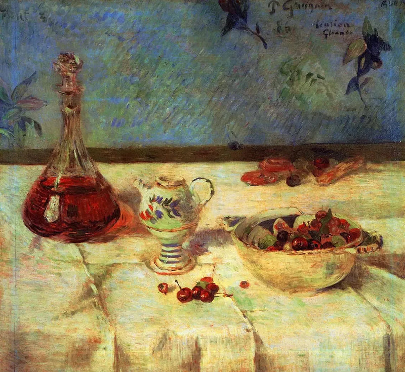 Het Witte Tafelkleed - Paul Gauguin