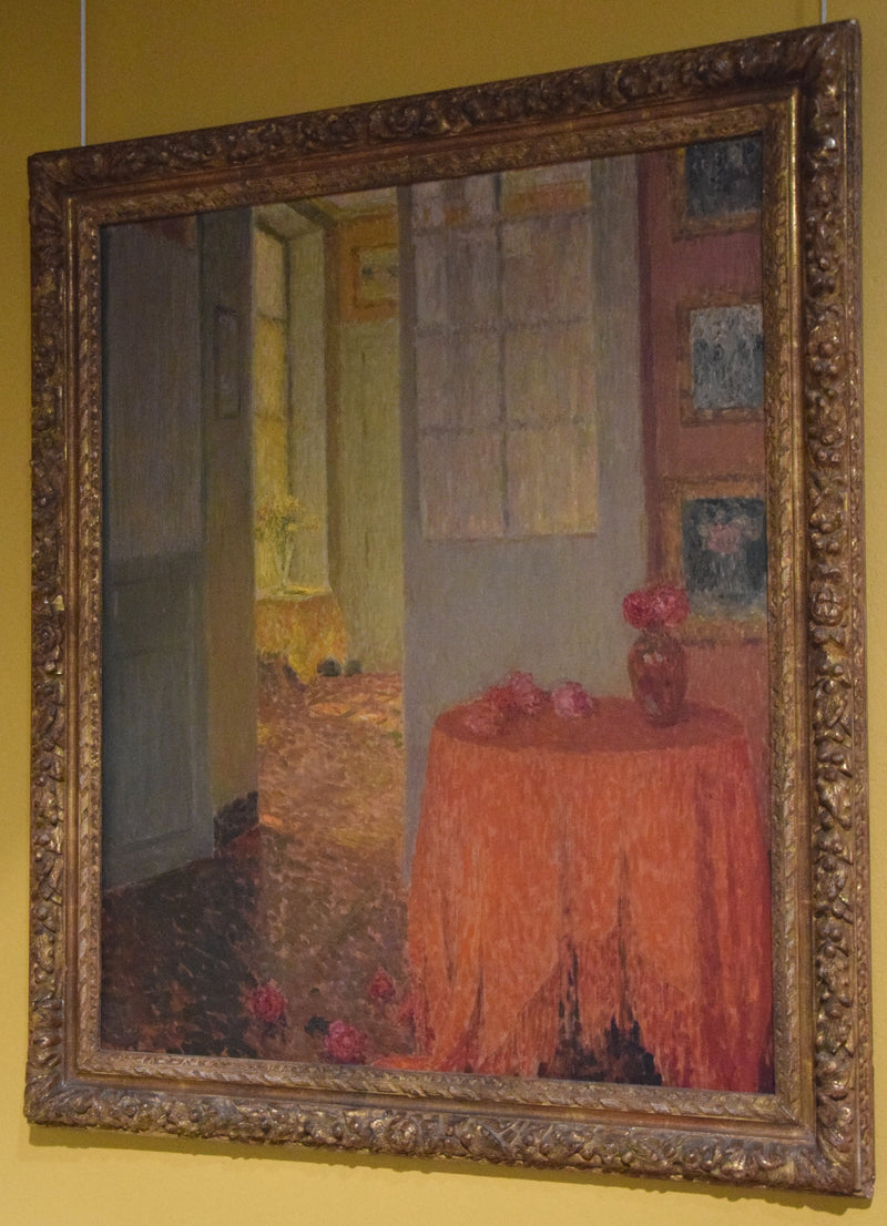 De rode tafelkleed - Henri Le Sidaner