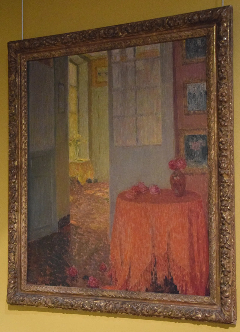 De rode tafelkleed - Henri Le Sidaner